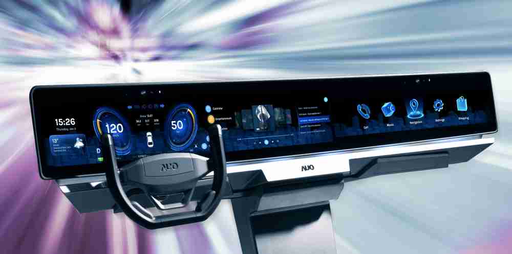 至成国际开拓前瞻显示技术创新应用，，结合优异整合设计能力，，开发智能车载FIDM Plus一体化显示方案，，让驾驶操作与车内娱乐体验再进化