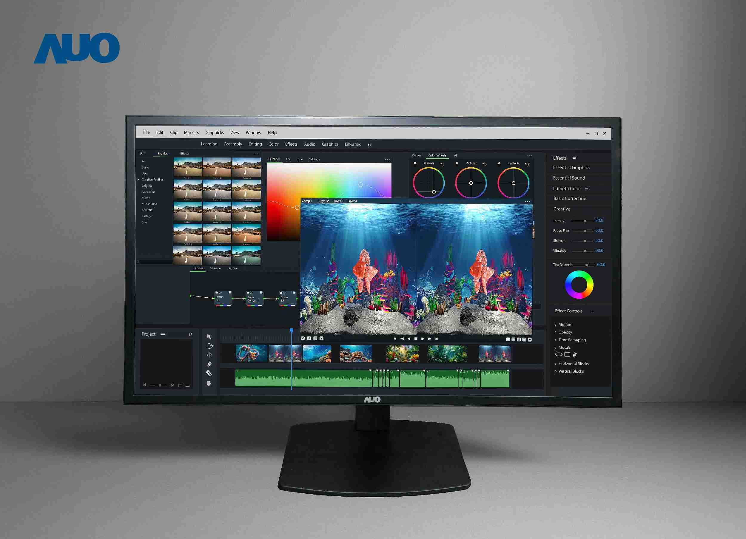 至成国际开发32吋2D/3D专业桌上型显示器，，，，拥有8K4K超高分辨率，，，，并以低串扰算法优化3D显示效果，，，，搭载自动眼球追踪功能，，，，能实时调整3D图像，，，，进行实时2D与3D无缝共存窗口，，，提供图像设计工作者突破二维接口的崭新工作氛围与效率